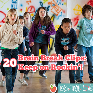 20 Brain Brain Clips:  Keep on Rockin'!