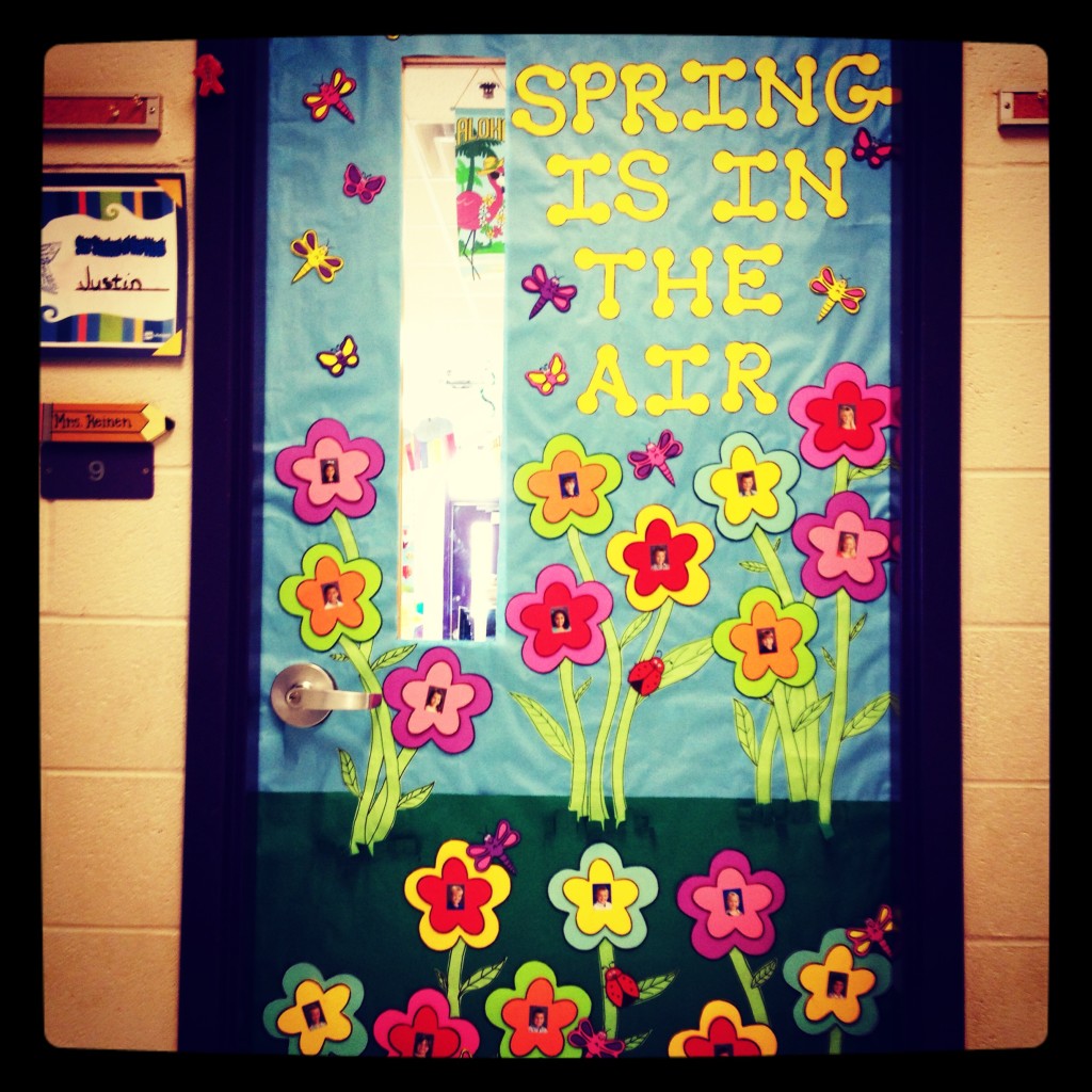 Spring Door - teachtrainlove.com